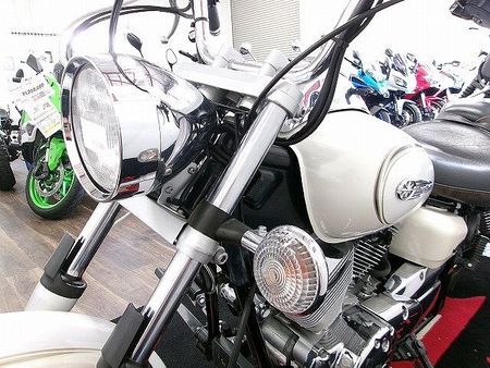 ヤマハ ドラッグスター 250 ドラッグスター250 DAYTONA製2in1マフラー/2008年モデル/アップハンドル 21