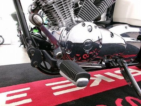 ヤマハ ドラッグスター 250 ドラッグスター250 DAYTONA製2in1マフラー/2008年モデル/アップハンドル 24
