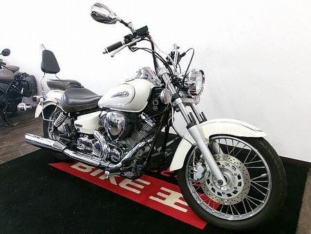 ヤマハ ドラッグスター 250 ドラッグスター250 DAYTONA製2in1マフラー/2008年モデル/アップハンドル 4