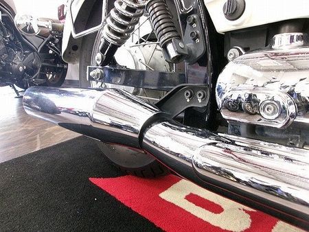 ヤマハ ドラッグスター 250 ドラッグスター250 DAYTONA製2in1マフラー/2008年モデル/アップハンドル 39