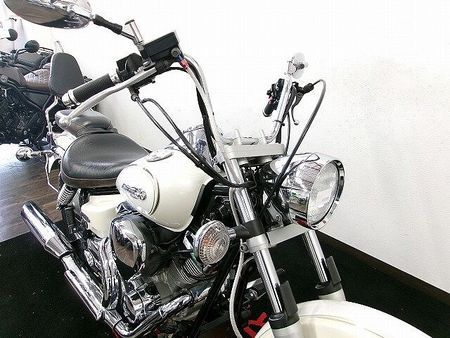 ヤマハ ドラッグスター 250 ドラッグスター250 DAYTONA製2in1マフラー/2008年モデル/アップハンドル 9