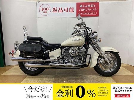 ヤマハ ドラッグスター400 ドラックスター400クラシック 2012年モデル エンジンガード サイドバック装備 1
