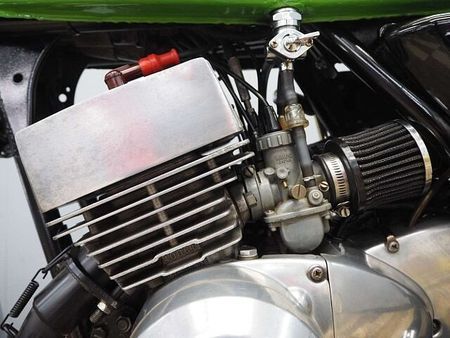 カワサキ 400SS マッハII (S3) 400SS S3 マッハ? 社外チャンバー装備 37