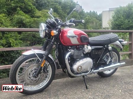 トライアンフ BONNEVILLE T120 外車ディーラー含む多彩な販売ネットワークでご購入後もしっかりサポートいたします! 4