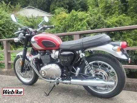 トライアンフ BONNEVILLE T120 外車ディーラー含む多彩な販売ネットワークでご購入後もしっかりサポートいたします! 5