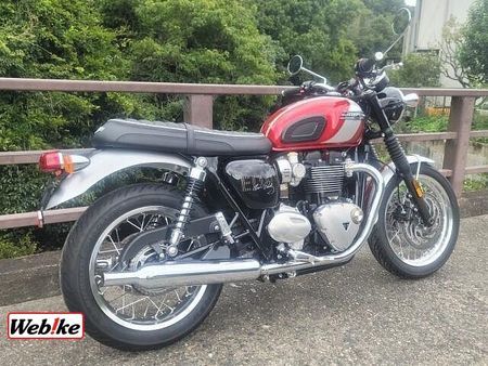 トライアンフ BONNEVILLE T120 外車ディーラー含む多彩な販売ネットワークでご購入後もしっかりサポートいたします! 6