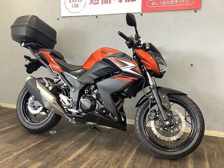 カワサキ Z250 Z250 2014年モデル ドラレコ付き5インチスマートモニター GIVI製Rボックス装備 4