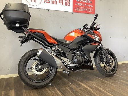 カワサキ Z250 Z250 2014年モデル ドラレコ付き5インチスマートモニター GIVI製Rボックス装備 7