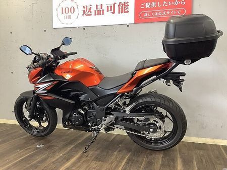 カワサキ Z250 Z250 2014年モデル ドラレコ付き5インチスマートモニター GIVI製Rボックス装備 8