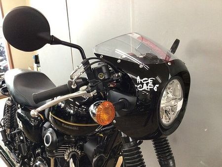 カワサキ W800 CAFE W800 CAFE ワンオーナー サドルバッグ 2023年モデル 8