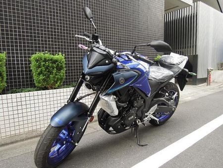 ヤマハ MT-25 エンジン特性はそのままに精悍なフロントマスクに強靭な足回り! 6