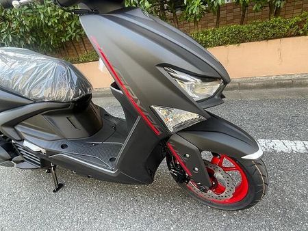 ヤマハ シグナス グリファス 入荷の少ないグリファスです!新色マッドブラック即納です!! 3