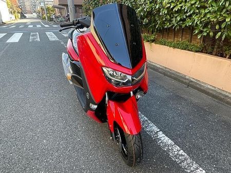 ヤマハ NMAX 155 レッドが際立つ!N-MAX155!豪華機能満載のスマートキーモデルです!上質な走りです!! 5