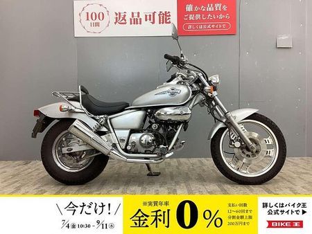 ホンダ マグナ50 マグナ フィフティ リアキャリア付きバックレスト装備 1