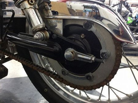 ヤマハ SR400 SR400【ファイナルエディション・ノーマル・ドライブチェーン新品交換】 37