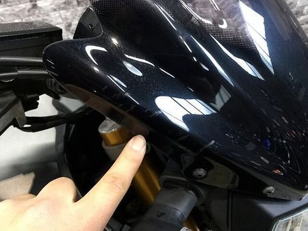 ヤマハ MT-09 【マル得車輛】MT-09 サイドバッグサポート エンジンガード 赤キー有り!! 10