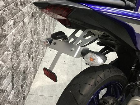 ヤマハ YZF-R25 YZF-R25 フェンダーレス スクリーン ヘルメットロック USB電源 マルチバー!! 16