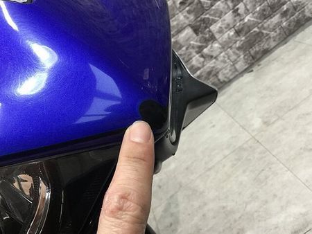 ヤマハ YZF-R25 YZF-R25 フェンダーレス スクリーン ヘルメットロック USB電源 マルチバー!! 10