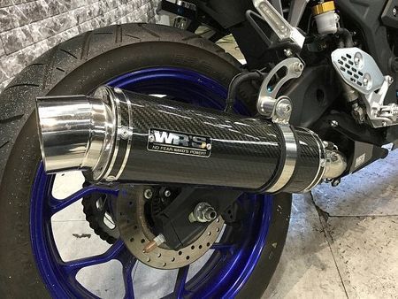 ヤマハ YZF-R25 YZF-R25 ABS WR'Sマフラー スペアキー有り ヘルメットロック ドレスアップパ 8