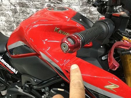 カワサキ Z900 Z900 Z50周年アニバーサリー ETC2.0標準装備 スペアキー 装飾パーツ エンジン 11