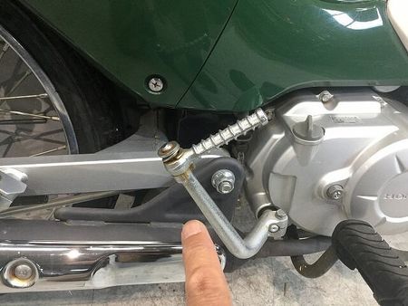 ホンダ スーパーカブ110プロ スーパーカブ110 リアキャリア リアボックス スペアキーあり!! 22