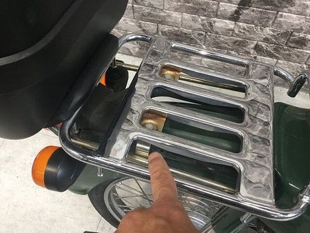 ホンダ スーパーカブ110プロ スーパーカブ110 リアキャリア リアボックス スペアキーあり!! 24