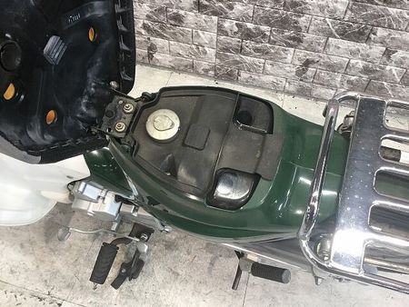 ホンダ スーパーカブ110プロ スーパーカブ110 リアキャリア リアボックス スペアキーあり!! 32