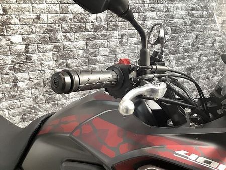 ホンダ 400X 400X エンジンスライダー リアキャリア ヘルメットロック スペアキー有り!! 12