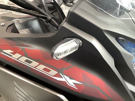 ホンダ 400X 400X エンジンスライダー リアキャリア ヘルメットロック スペアキー有り!! 40