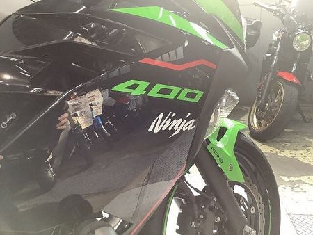 カワサキ ニンジャ 400 Ninja 400 ワンオーナー スクリーン マフラー エンジンスライダー 21