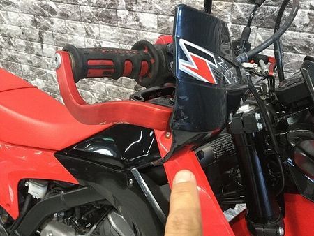 ホンダ CRF250M CRF250M ナックルガード リアキャリア フェンダーレス レバー USB電源 LEDバ 8