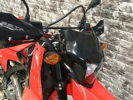 ホンダ CRF250M CRF250M ナックルガード リアキャリア フェンダーレス レバー USB電源 LEDバ 9