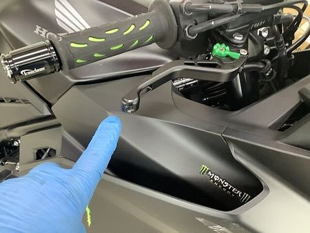 ホンダ CBR400R CBR400R バーエンド レバー マルチバー マスターカバー グリップ 13