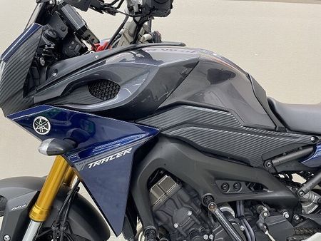 ヤマハ MT-09 トレーサー トレイサー900 エンジンガード GIVI製サイドパニア装備 31