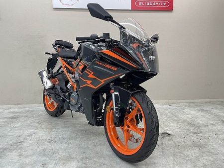 KTM RC125 RC125 2022年モデル ミツバ製前後カメラ付きドラレコ装備 2