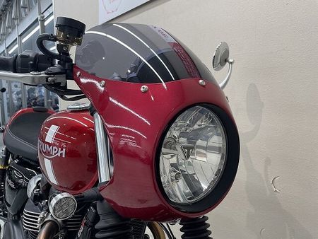 トライアンフ STREET TWIN ストリートツイン 純正オプションVANCE管 ナイトロン製リアショック ビキニカウル LE 12