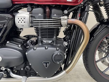 トライアンフ STREET TWIN ストリートツイン 純正オプションVANCE管 ナイトロン製リアショック ビキニカウル LE 17