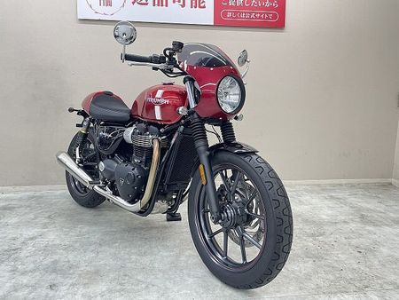 トライアンフ STREET TWIN ストリートツイン 純正オプションVANCE管 ナイトロン製リアショック ビキニカウル LE 2