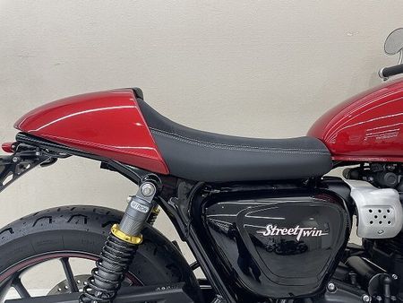 トライアンフ STREET TWIN ストリートツイン 純正オプションVANCE管 ナイトロン製リアショック ビキニカウル LE 22