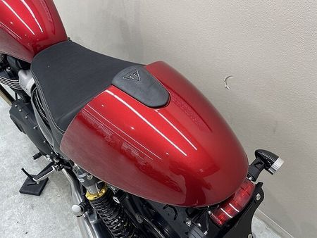 トライアンフ STREET TWIN ストリートツイン 純正オプションVANCE管 ナイトロン製リアショック ビキニカウル LE 30