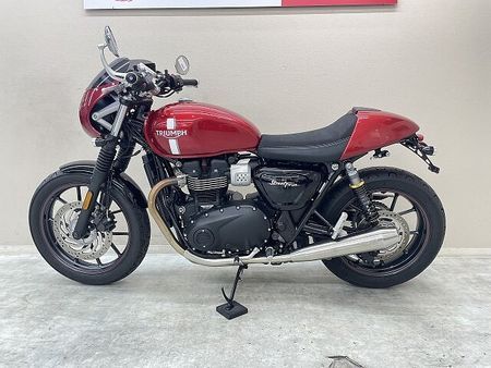 トライアンフ STREET TWIN ストリートツイン 純正オプションVANCE管 ナイトロン製リアショック ビキニカウル LE 3