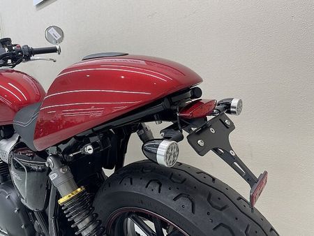 トライアンフ STREET TWIN ストリートツイン 純正オプションVANCE管 ナイトロン製リアショック ビキニカウル LE 31