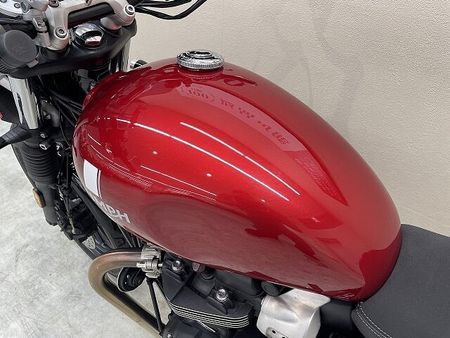 トライアンフ STREET TWIN ストリートツイン 純正オプションVANCE管 ナイトロン製リアショック ビキニカウル LE 36