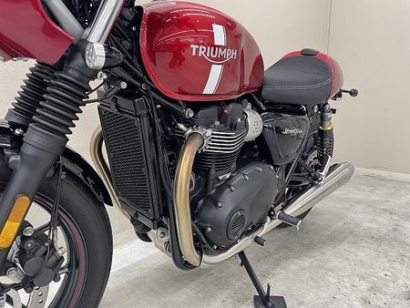 トライアンフ STREET TWIN ストリートツイン 純正オプションVANCE管 ナイトロン製リアショック ビキニカウル LE 39