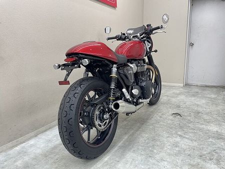 トライアンフ STREET TWIN ストリートツイン 純正オプションVANCE管 ナイトロン製リアショック ビキニカウル LE 5