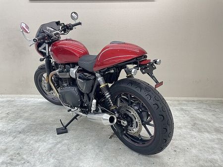 トライアンフ STREET TWIN ストリートツイン 純正オプションVANCE管 ナイトロン製リアショック ビキニカウル LE 7