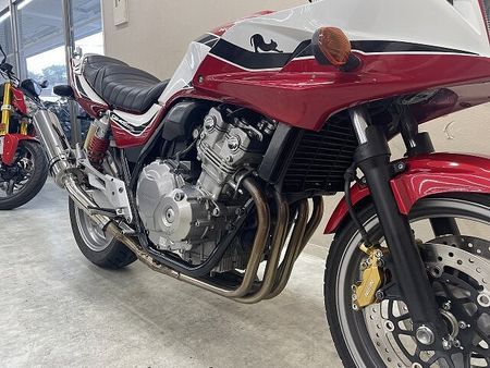 ホンダ CB400スーパーボルドール CB400スーパーボルドールRevo カスタムマフラー ハリケーン製ハンドル タックロール 11