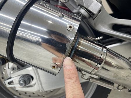 ホンダ CB400スーパーボルドール CB400スーパーボルドールRevo カスタムマフラー ハリケーン製ハンドル タックロール 25