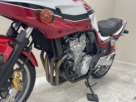 ホンダ CB400スーパーボルドール CB400スーパーボルドールRevo カスタムマフラー ハリケーン製ハンドル タックロール 35