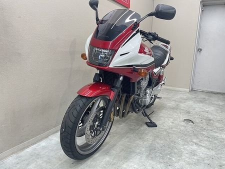 ホンダ CB400スーパーボルドール CB400スーパーボルドールRevo カスタムマフラー ハリケーン製ハンドル タックロール 7